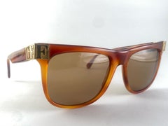 New Vintage Gianfranco Ferré GFF 47/S Gold & Tortoise 1990's Italy Sunglasses