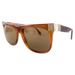 New Vintage Gianfranco Ferré GFF 47/S Gold & Tortoise 1990's Italy Sunglasses