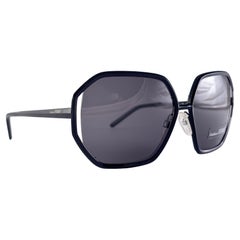 Nuevo Vintage Gianfranco Ferre GFF953 NEGRO Gafas de sol Made In Italy