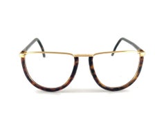 New Vintage Gianfranco Ferré Rx GFF10 Gold / Tortoise 1990's Italy Sunglasses