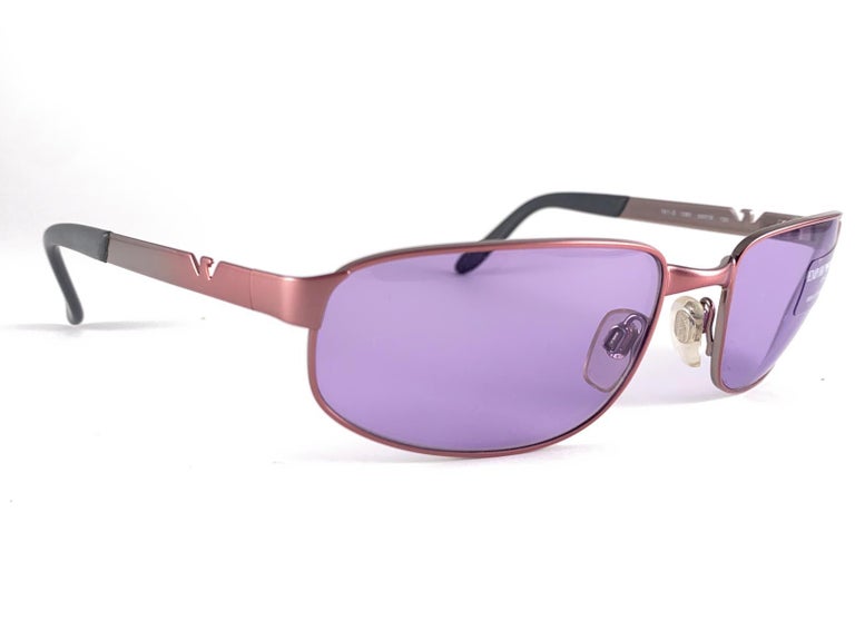 New Emporio Armani Purple Phantos Shape Sunglasses Emporio Armani | Accessories | New Emporio Armani Purple  main image 4