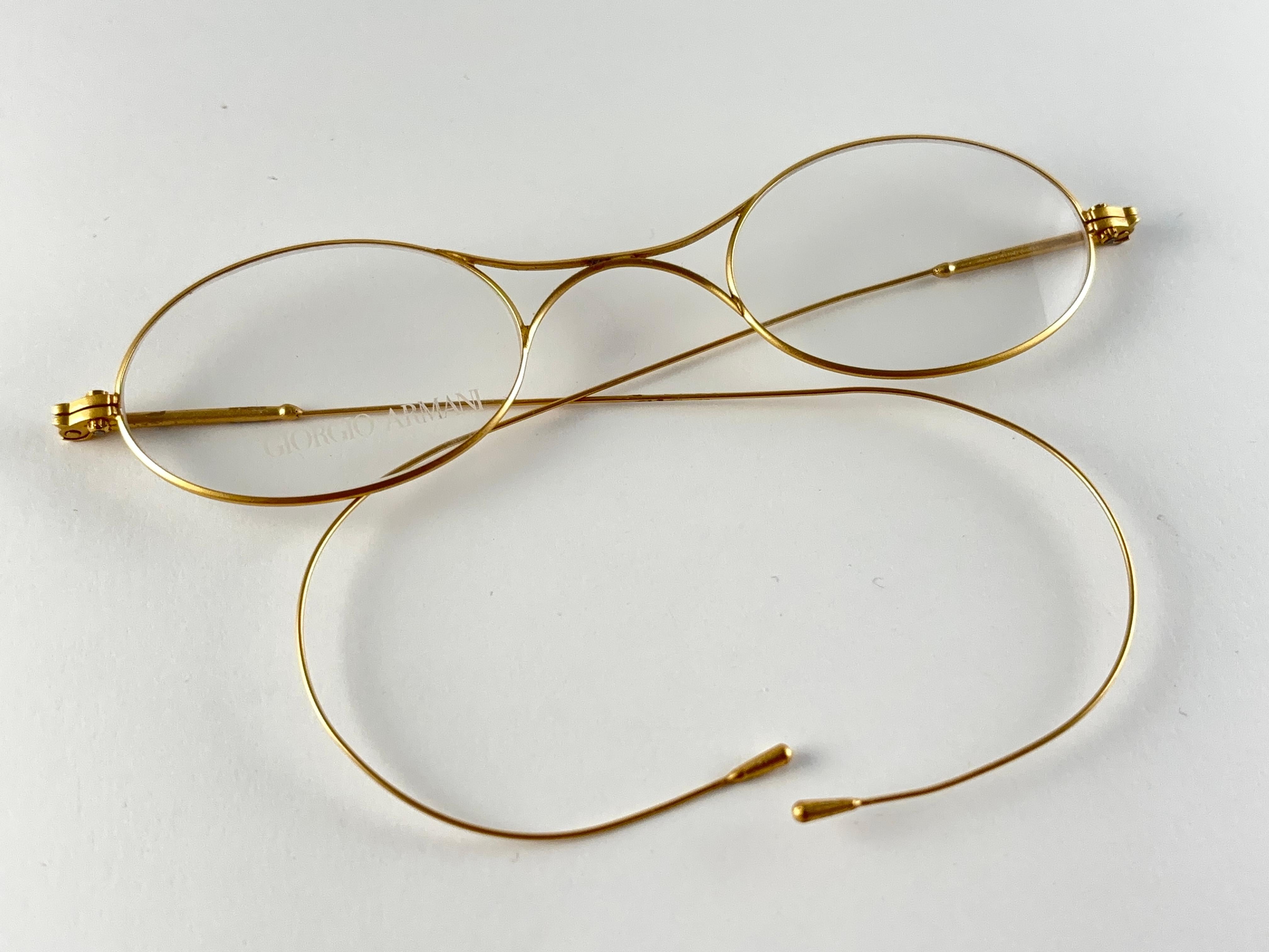 armani vintage glasses