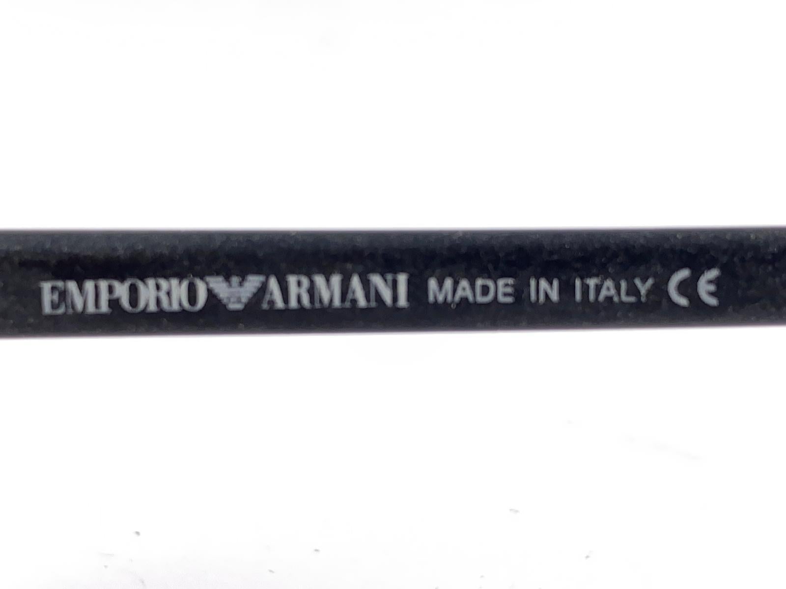 New Vintage Giorgio Armani Rectangular Gold 167S 1990 Sunglasses In New Condition In Baleares, Baleares