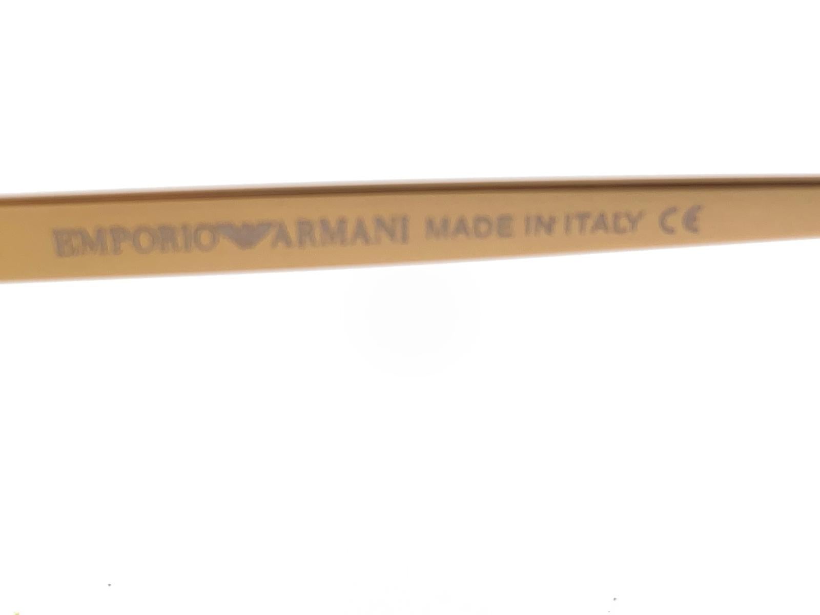Neu Vintage Giorgio Armani Rimless Gold 163S 1990 Sonnenbrille, neu, Vintage im Angebot 5