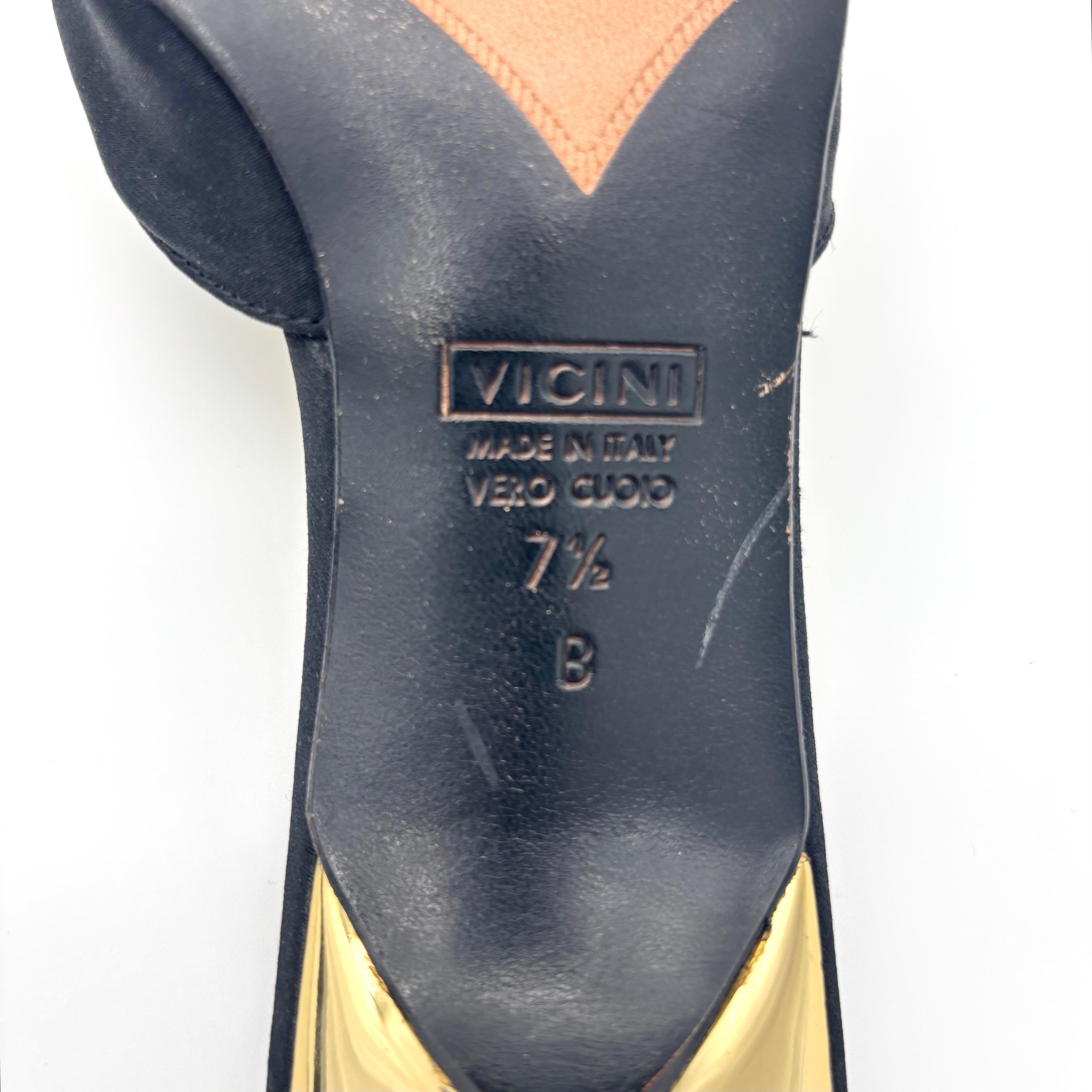 NEW Vintage Giuseppe Zanotti Snake Crystal Embellish Kitten Heel Mules 7.5 en vente 1