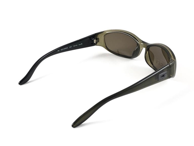 New Vintage Gucci 2456/S Translucent Optyl Sunglasses 1990's