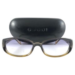 New Vintage Gucci 2456/S Translucent Optyl Sunglasses 1990's Made in Italy