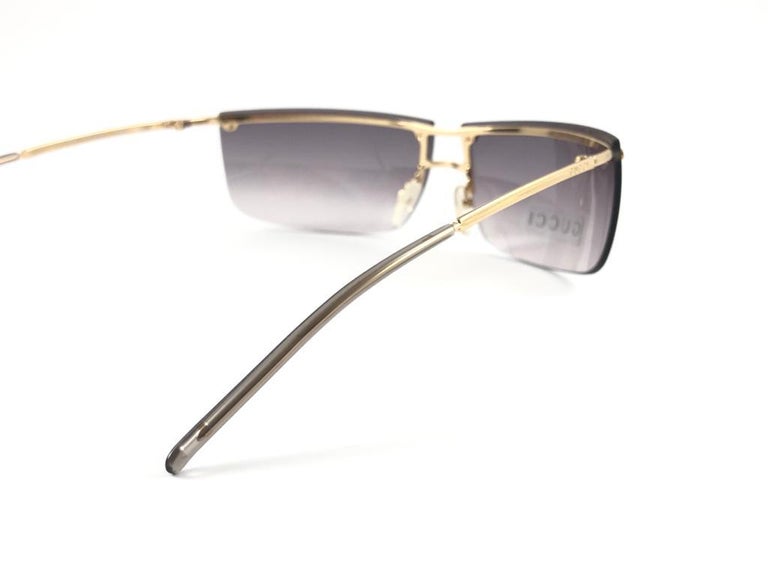 美品　グッチ　Gucci narrow sunglasses y2k 00s Y2K Gucci Sunglasses (GG0083S) – Kameo Vintage