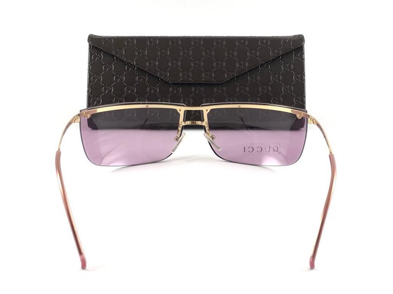 小物 vintage gucci half rim sunglasses italy Gucci half-rim sunglasses with - Gem
