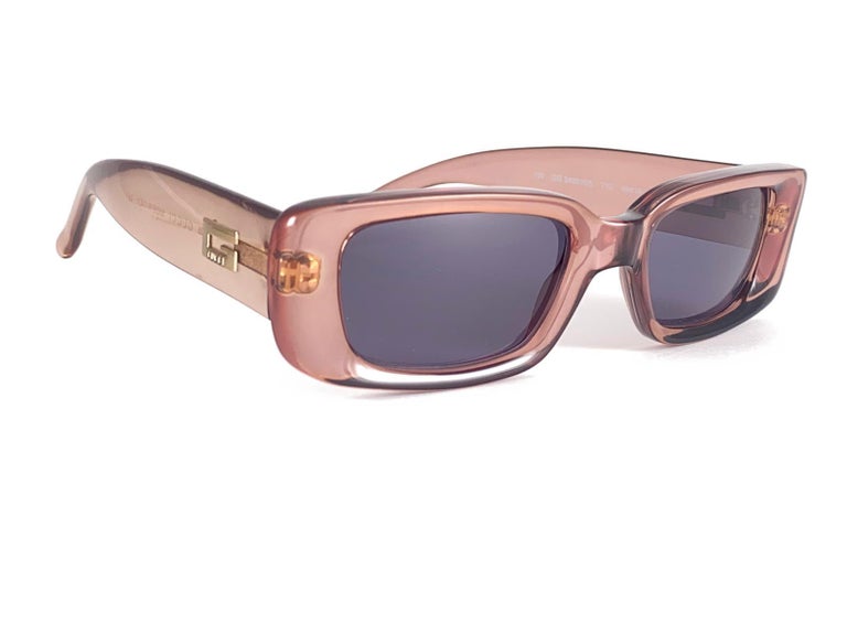 New Vintage Gucci GG 2409 Sleek Sunglasses Y2K 1990's Made in