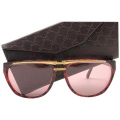 New Vintage Gucci Translucent Marbled  1980
s Made in Italy