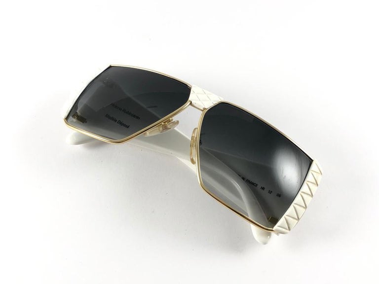 Vintage Helena Rubinstein Black & Gold Sunglasses s-l400.jpg main image 2