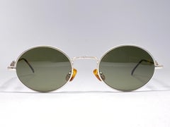 Nuovo Vintage IDC Lunettes Silver " Pesce " Occhiali da sole anni '80 Francia