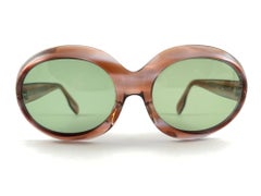 New Vintage Indo Ibiza Oversized Sunglasses Made In Spain 1980'S