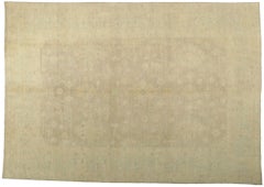 Nouveau tapis d'Oushak d'inspiration vintage