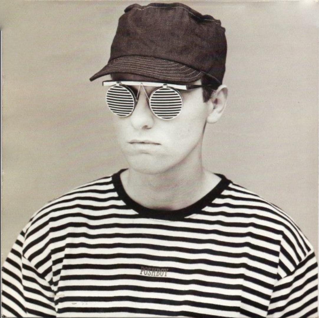 New Vintage Issey Miyake Shutters Pet Shop Boys Suburbia 1986 Japan Sunglasses en vente 4