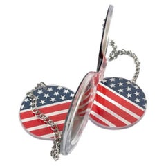 New Vintage Je Dol Pendant Earring USA All American Sunglasses 1976 Usa Made