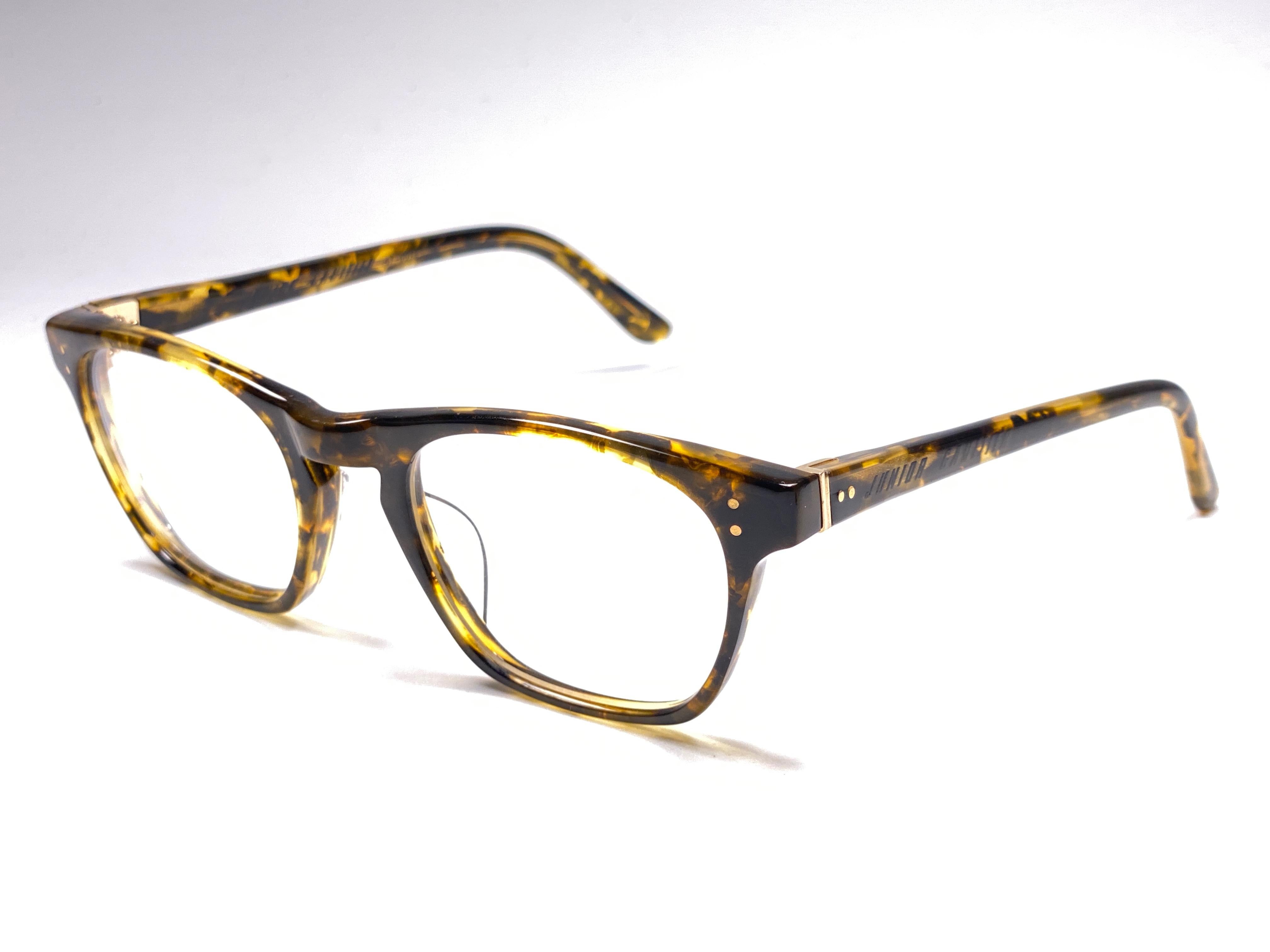 Gray New Vintage Jean Paul Gaultier 55 0073 Prescription Tortoise Japan Sunglasses  For Sale