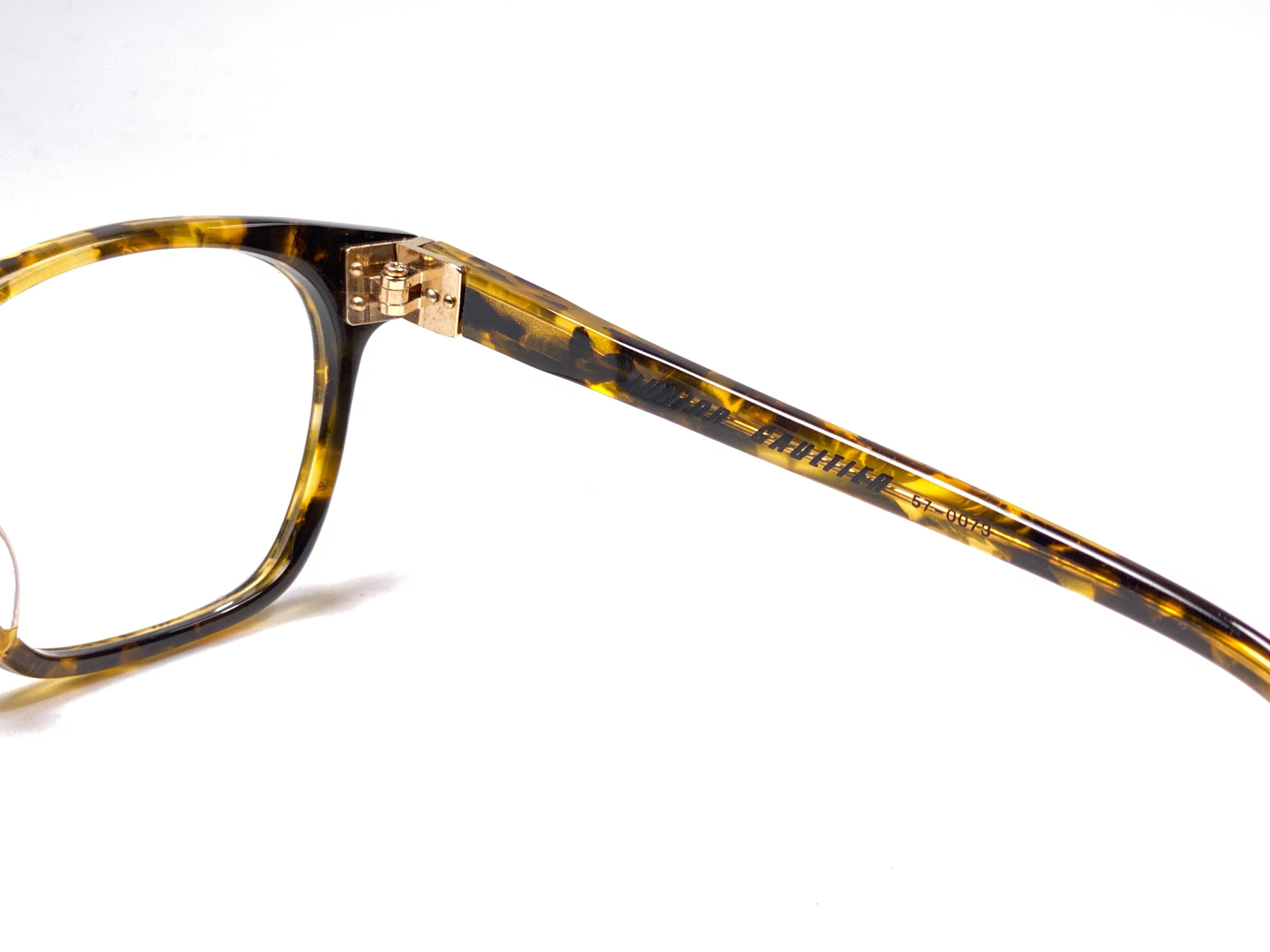 Women's or Men's New Vintage Jean Paul Gaultier 55 0073 Prescription Tortoise Japan Sunglasses  For Sale