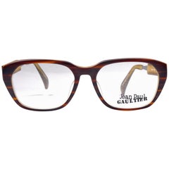 New Vintage Jean Paul Gaultier 55 1071 Prescription Tortoise Japan Sunglasses