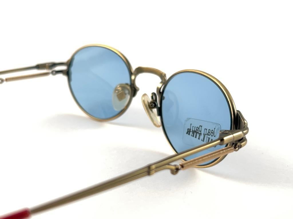 New Vintage Jean Paul Gaultier 55 4173 Copper Matte Sunglasses 1990's Japan 10