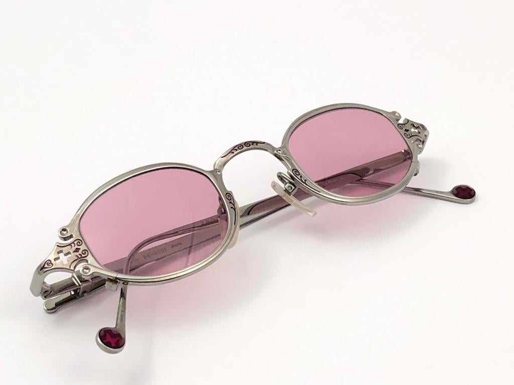 Women's or Men's New Vintage Jean Paul Gaultier 56 0001 Silver Side ClipJapan Sunglasses 