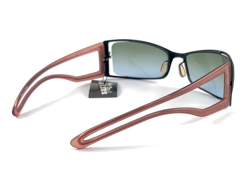 Neu Vintage Jean Paul Gaultier 56 0051 90er Japan-Sonnenbrille im Angebot 2