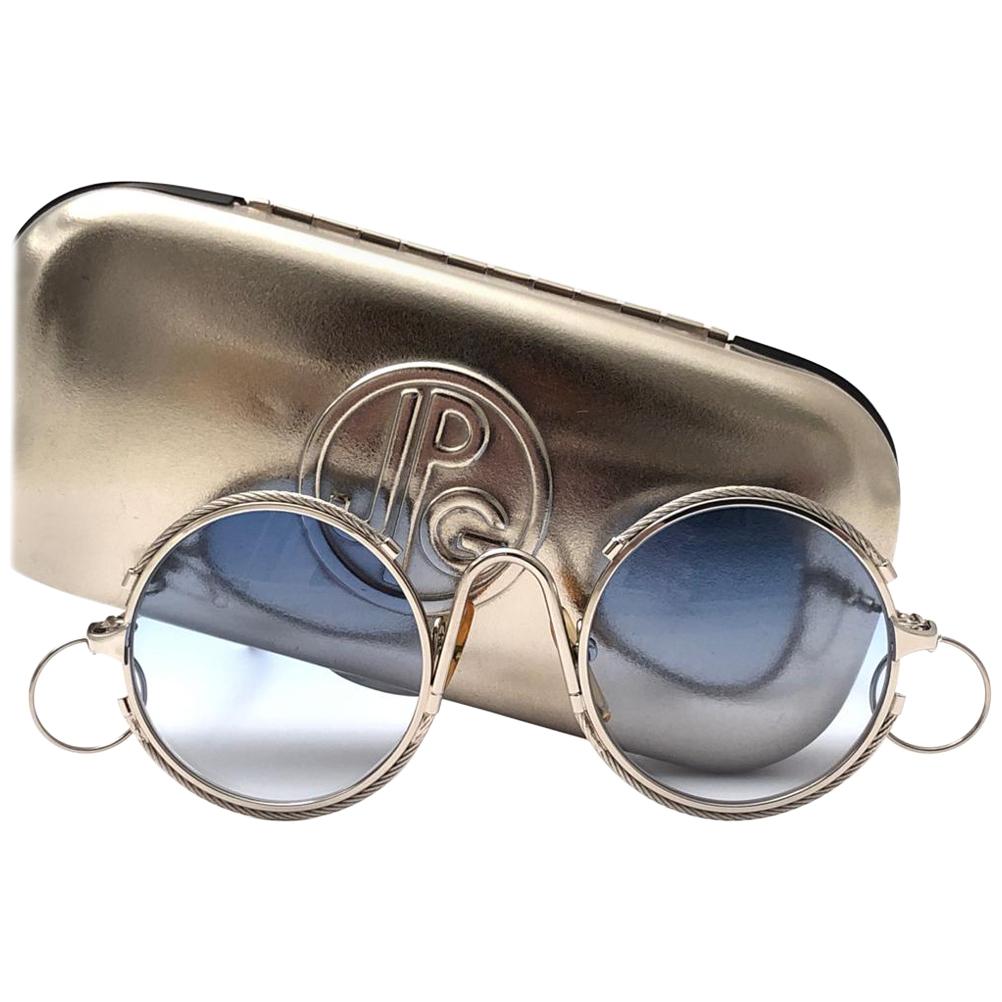 New Vintage Jean Paul Gaultier 56 0176 Piercing Sunglasses 1990 Japan