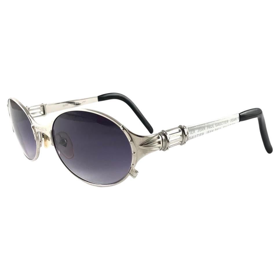 New Vintage Jean Paul Gaultier 56 7113 Holographic Frame