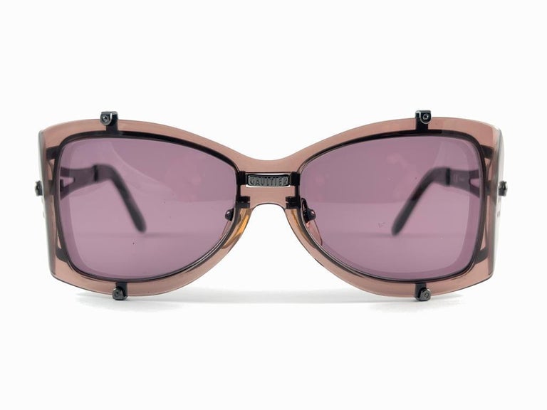 New Vintage Jean Paul Gaultier 56 6104 90's Japan Sunglasses For
