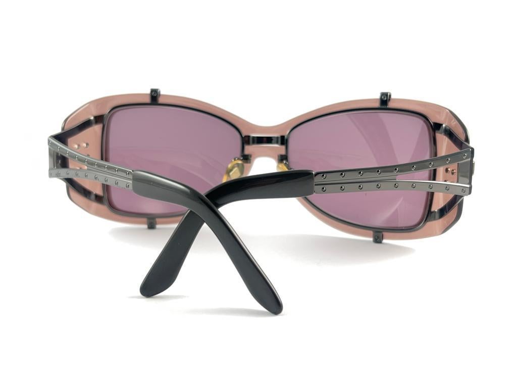 Women's or Men's New Vintage Jean Paul Gaultier 56 6104  90's Japan Sunglasses  For Sale