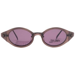 Jean Paul Gaultier - Lunettes de soleil japonaises vintage en écailles de tortue magnétiques 56 7202, état neuf 