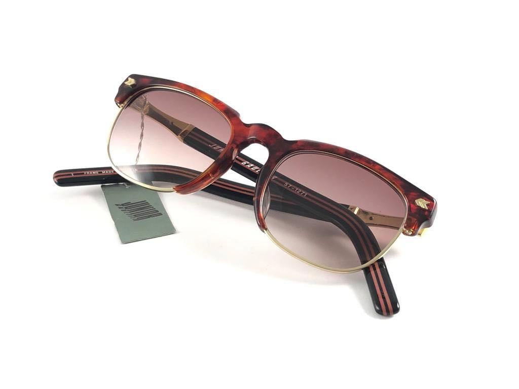 New Vintage Jean Paul Gaultier 57 1271 Clubmaster Style Frame Sunglasses  For Sale 3