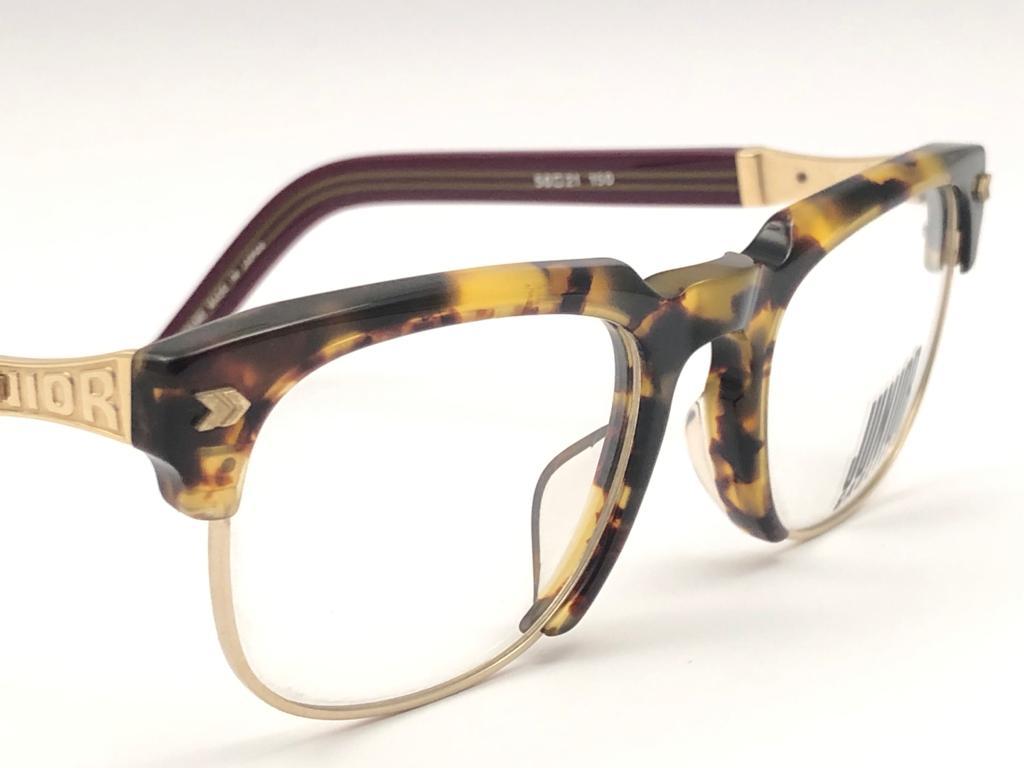 Neu Vintage Jean Paul Gaultier 57 1271 Prescription Schildpatt Japan-Sonnenbrille, Vintage im Angebot 2