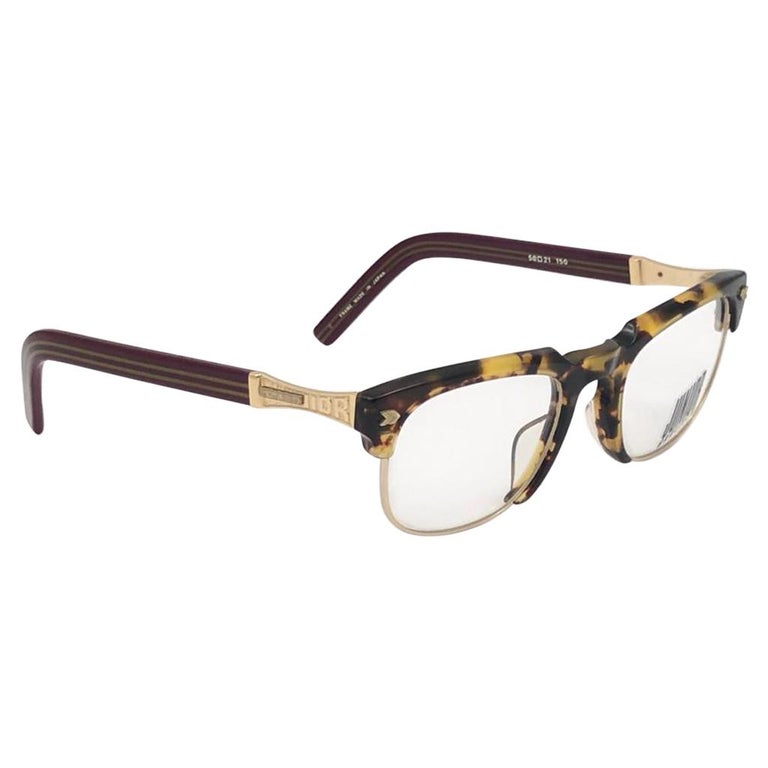 New Vintage Jean Paul Gaultier 57 1271 Prescription Tortoise Japan Sunglasses