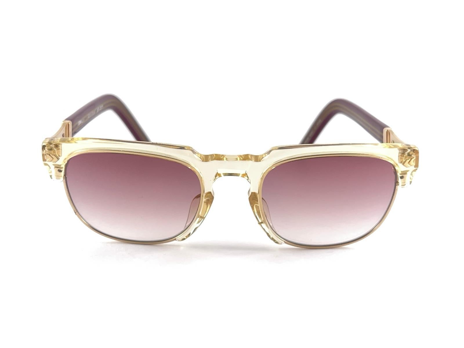 New Vintage Jean Paul Gaultier 57 1271 Translucide 90's Japan Sunglasses  Neuf - En vente à Baleares, Baleares