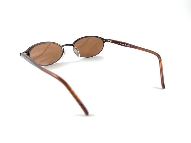 New Vintage Jean Paul Gaultier 58 0012 Copper Sunglasses 1990's