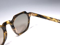 Lunettes de soleil japonaises vintage Jean Paul Gaultier 58 0071 écailles de tortue, neuves