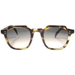 Lunettes de soleil japonaises vintage Jean Paul Gaultier 58 0071 écailles de tortue, neuves