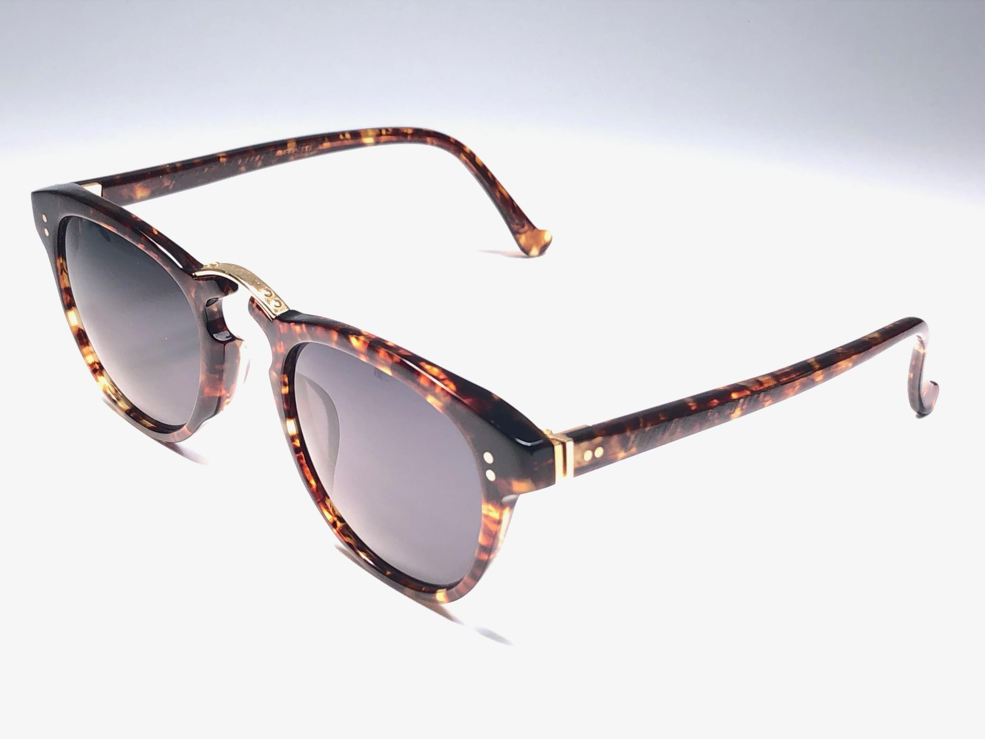 New Vintage Jean Paul Gaultier 58 0272 Dark Tortoise Japan Sunglasses  In New Condition For Sale In Baleares, Baleares