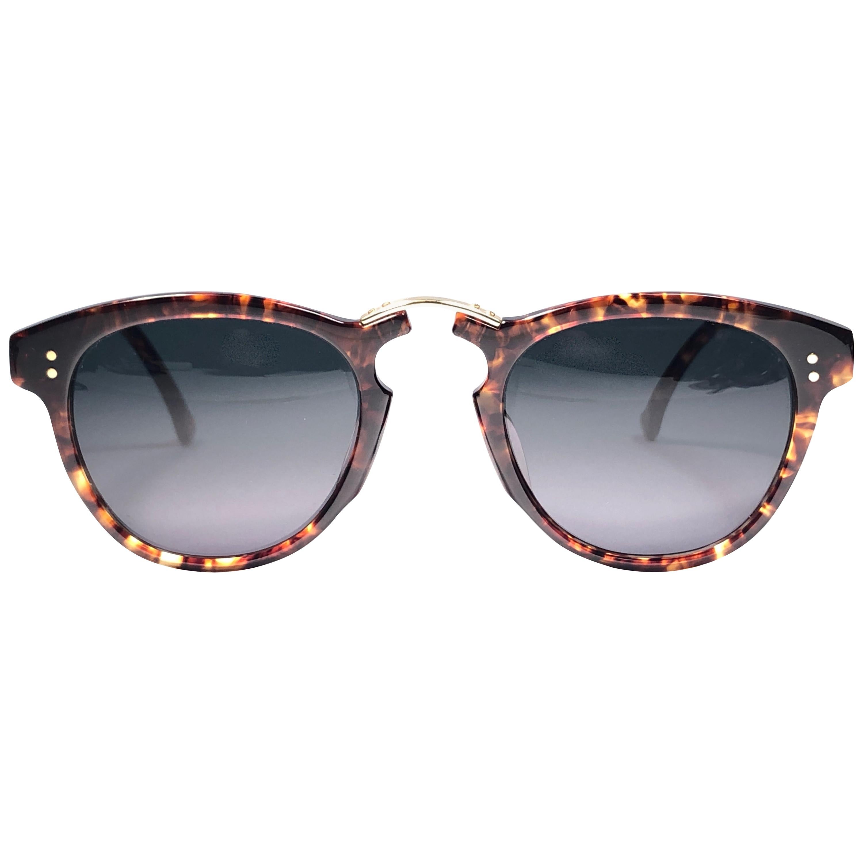 New Vintage Jean Paul Gaultier 58 0272 Dark Tortoise Japan Sunglasses  For Sale