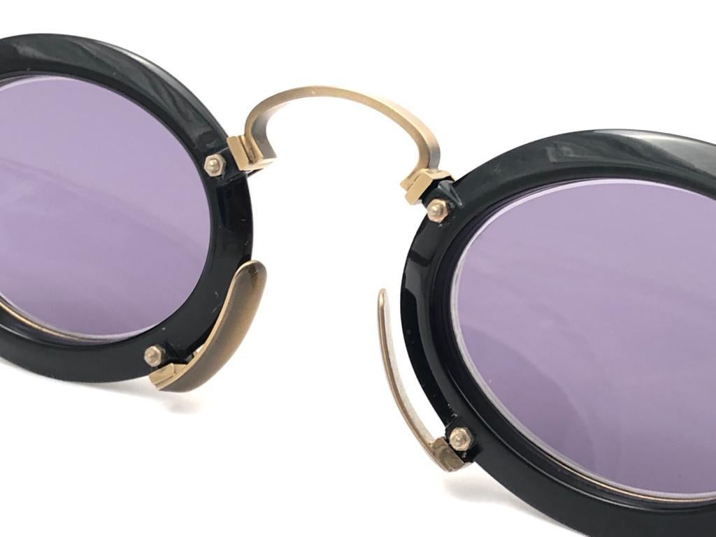New Vintage Jean Paul Gaultier 58 1273 Miles Davis Sunglasses Made in Japan 1