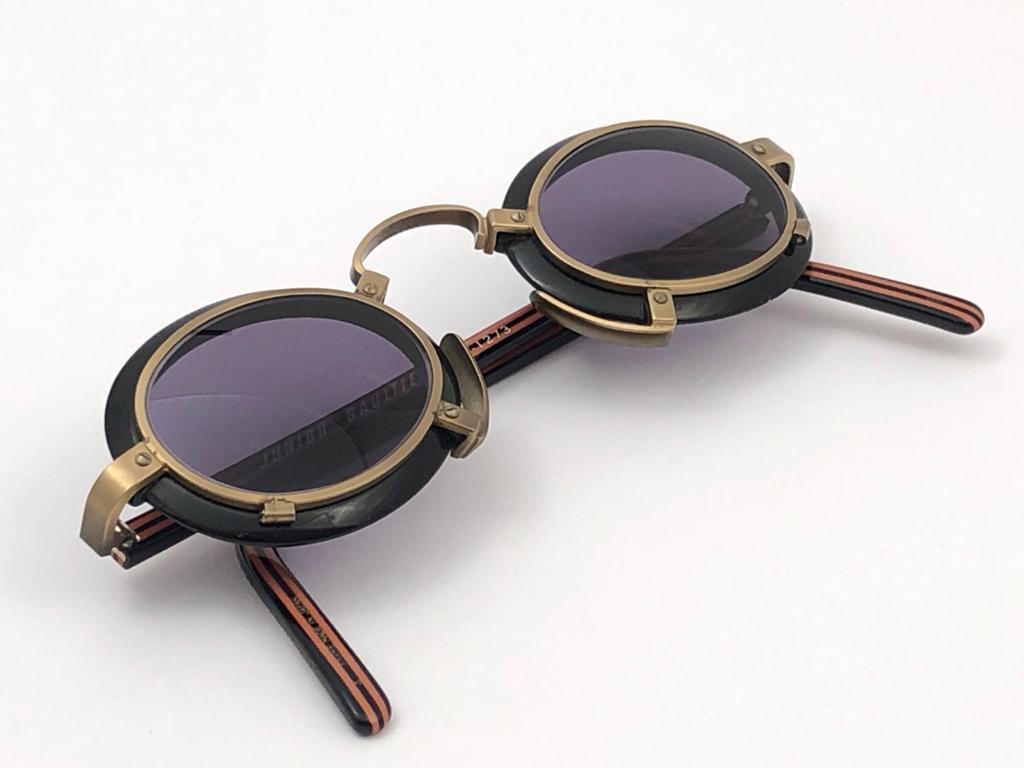 New Vintage Jean Paul Gaultier 58 1273 Miles Davis Sunglasses Made in Japan 3