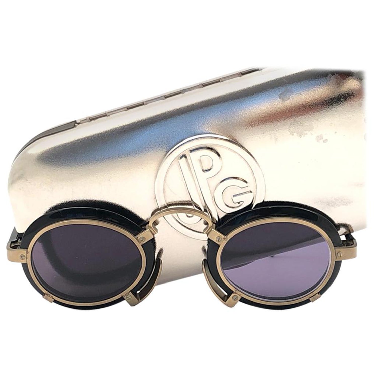 New Vintage Jean Paul Gaultier 58 1273 Miles Davis Sunglasses Made in Japan  at 1stDibs