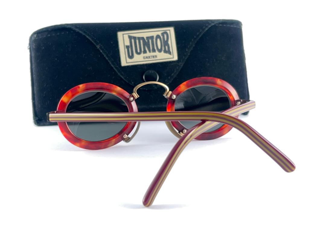 Neu Vintage Jean Paul Gaultier 58 1273 Miles Davis Sonnenbrille, hergestellt in Japan, Vintage im Angebot 9