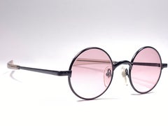Nouveau Vintage Jean Paul Gaultier Junior 57 0173 Petites lunettes de soleil rondes Leon Japan