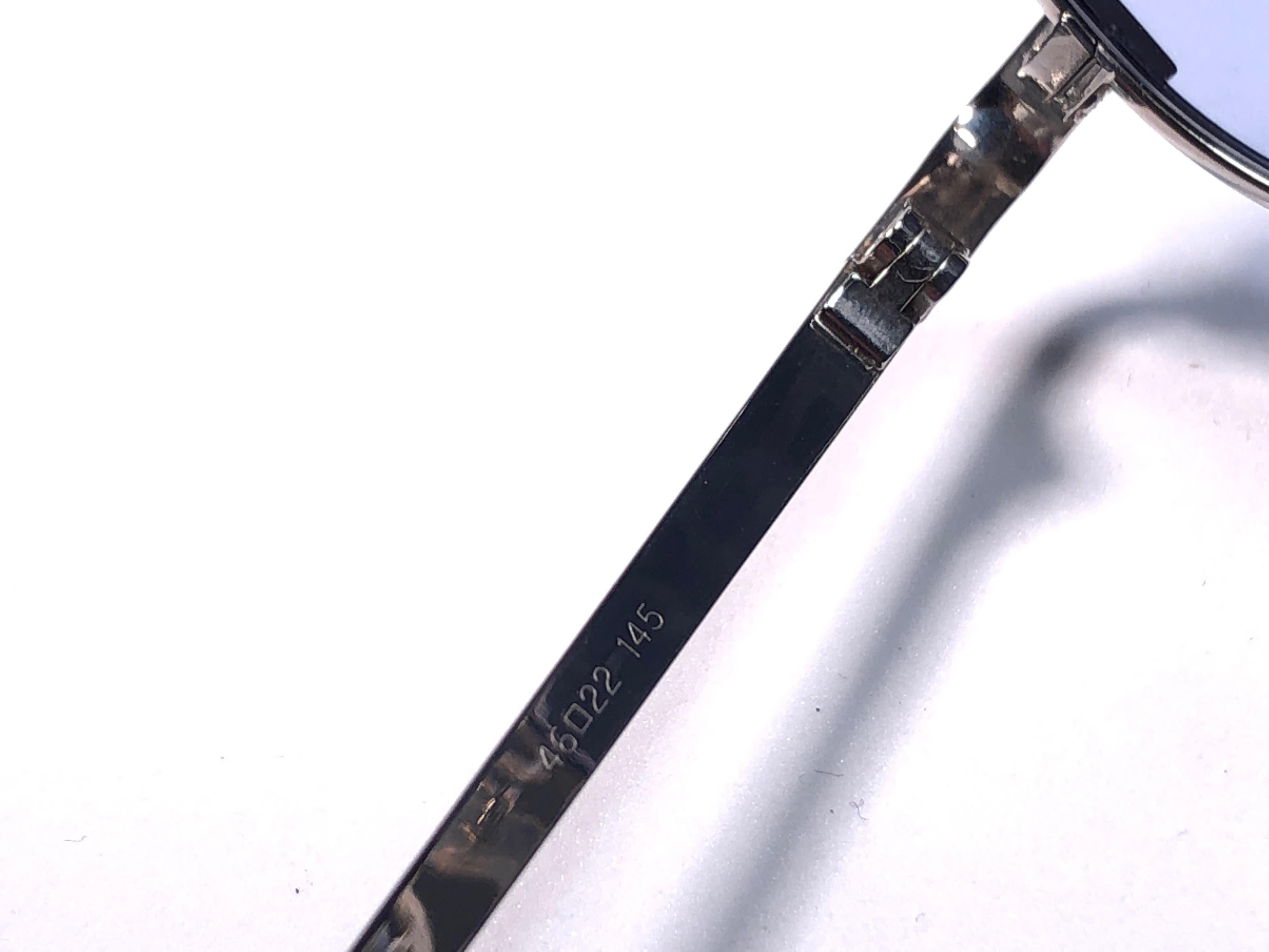 Neue Vintage Jean Paul Gaultier Junior 57 0173 Kleine runde Leon Japan Sonnenbrille 1