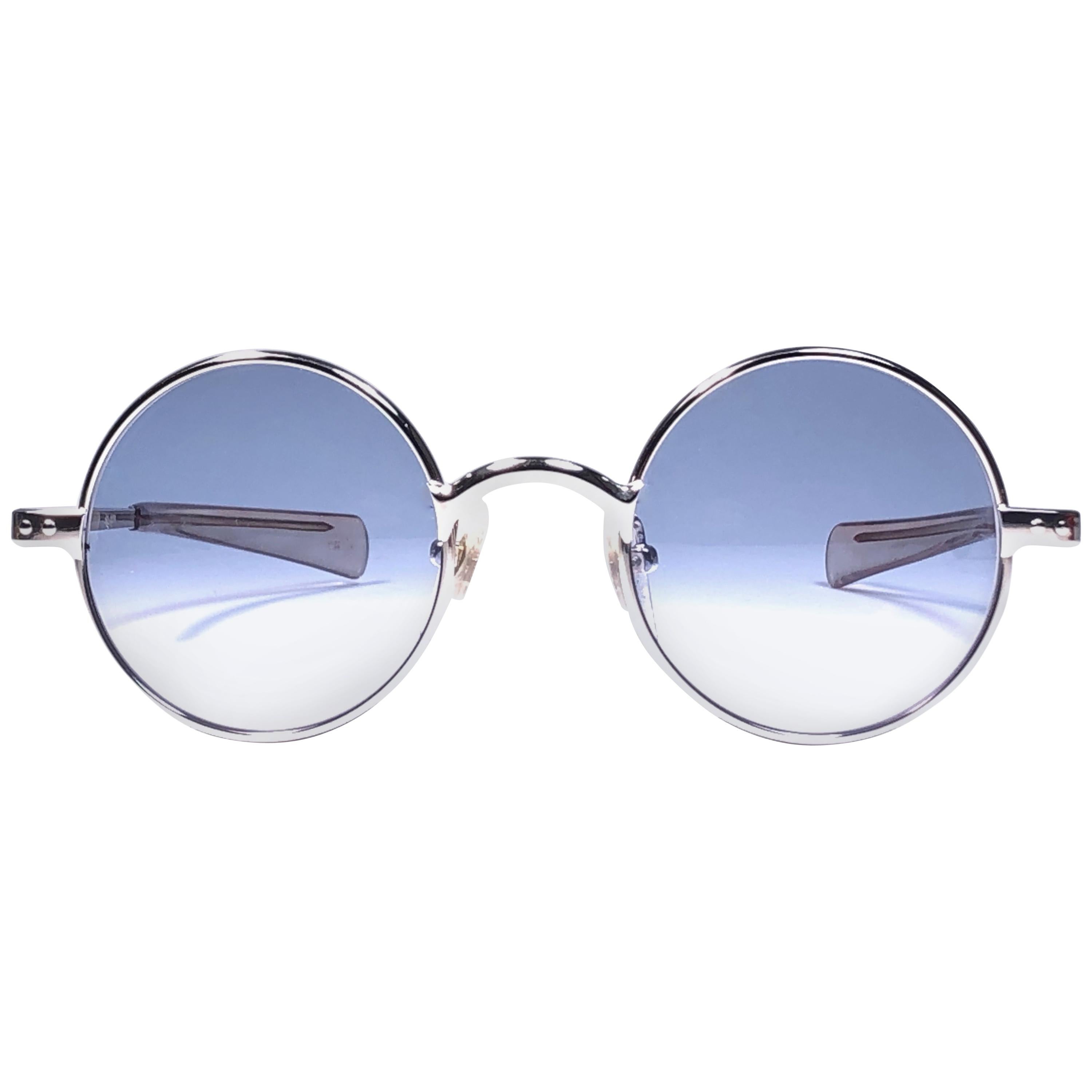 New Vintage Jean Paul Gaultier Junior 57 0173 Small Round Leon Japan  Sunglasses at 1stDibs