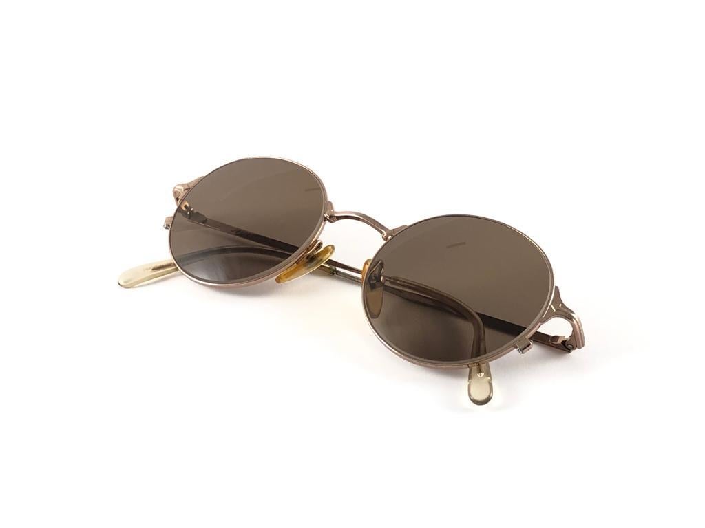 Lunettes de soleil vintage Jean Paul Gaultier Junior 572175 rose métallisée, années 90, Japon Neuf - En vente à Baleares, Baleares
