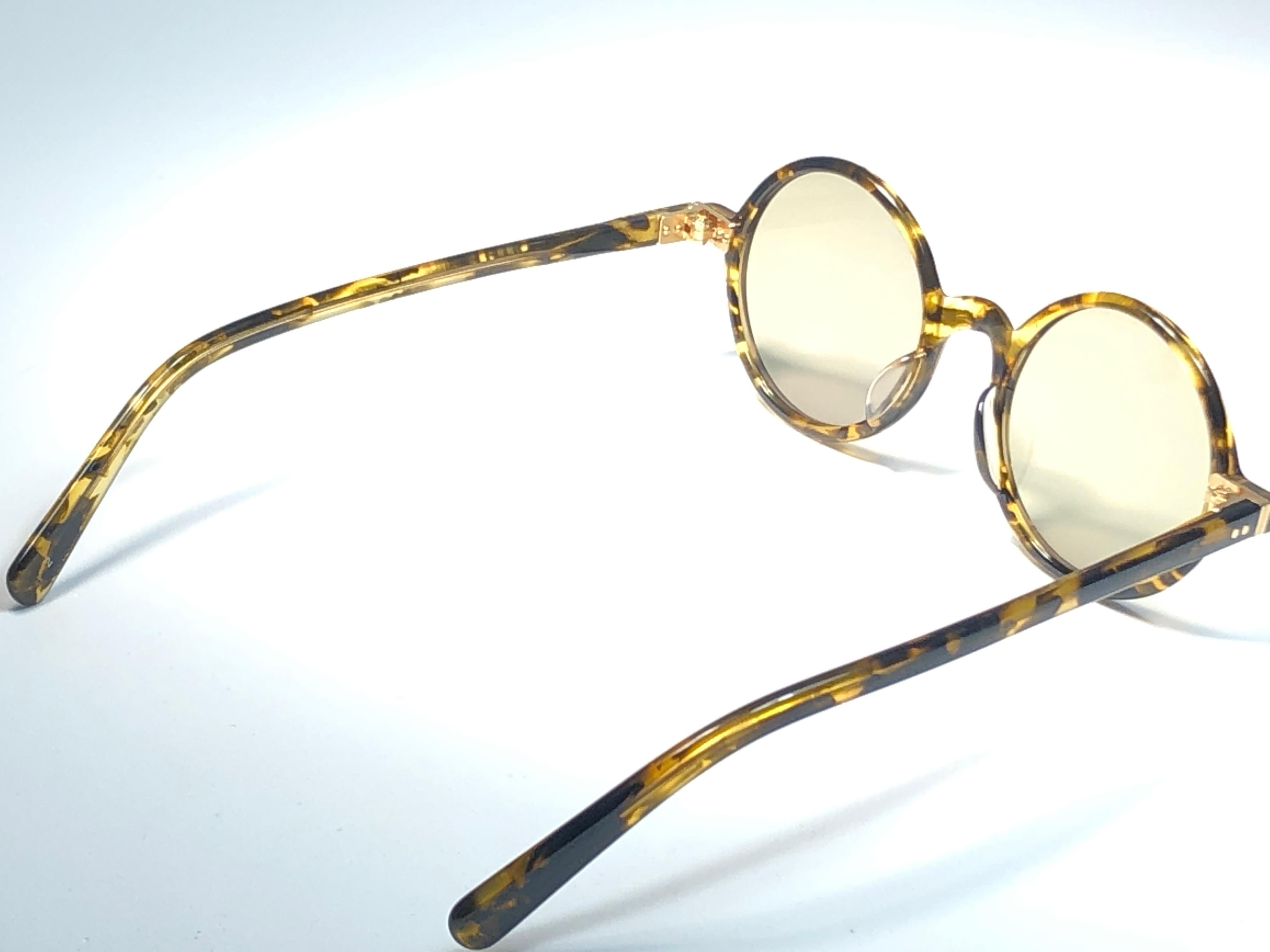 Women's or Men's New Vintage Jean Paul Gaultier Junior 58 0072 Small Round Leon Japan Sunglasses 